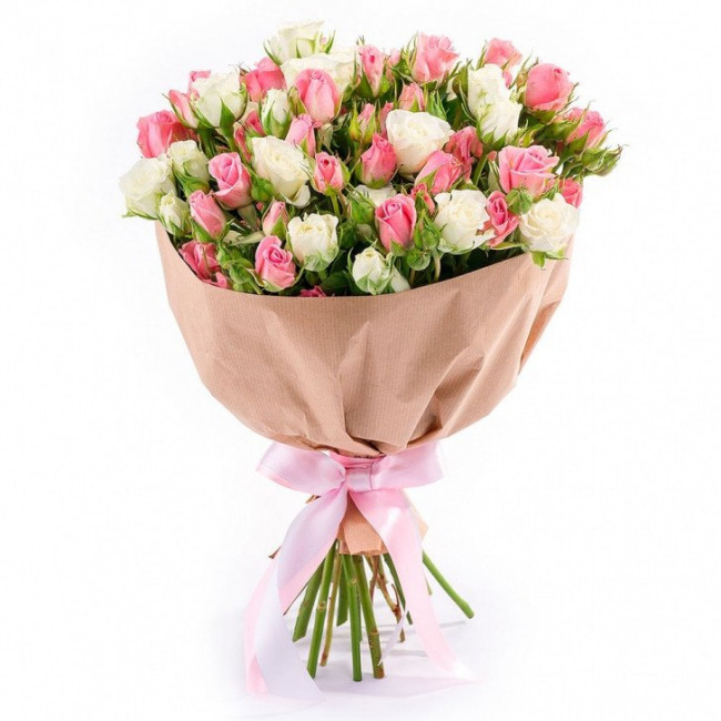Букет цветов "Кокетка"
